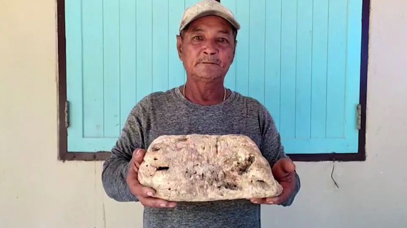 Rybář v Thajsku našel velrybí výměšek, má hodnotu milionů